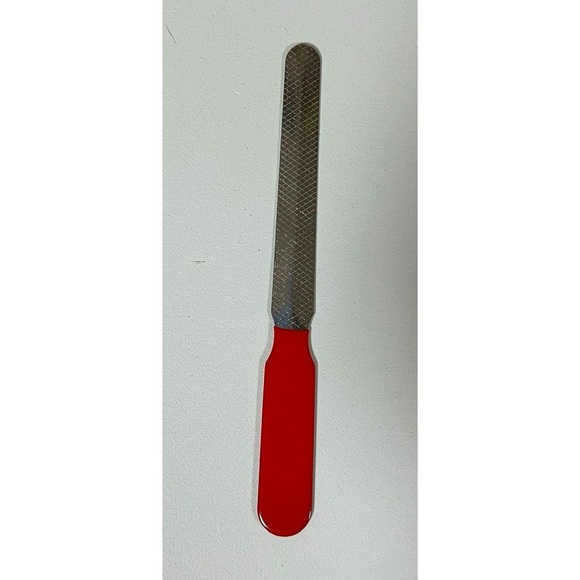 Red Silver Small Pet Cat Dog Nail File Filing Grooming Tool 🐾 #pet #pets #cat - Picture 2 of 2